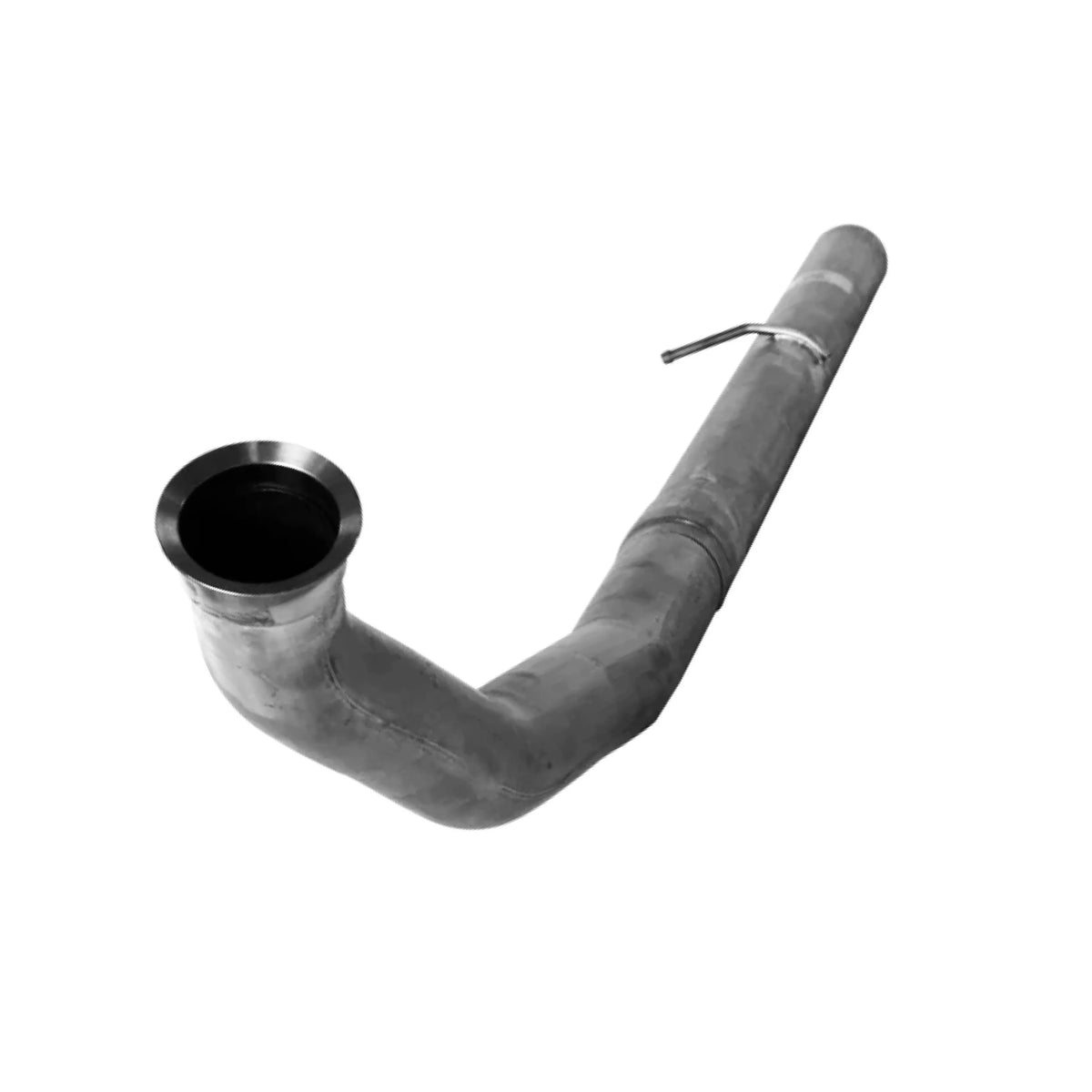 Aluminized DPF race pipe without muffler for 2007-2012 Ram Cummins