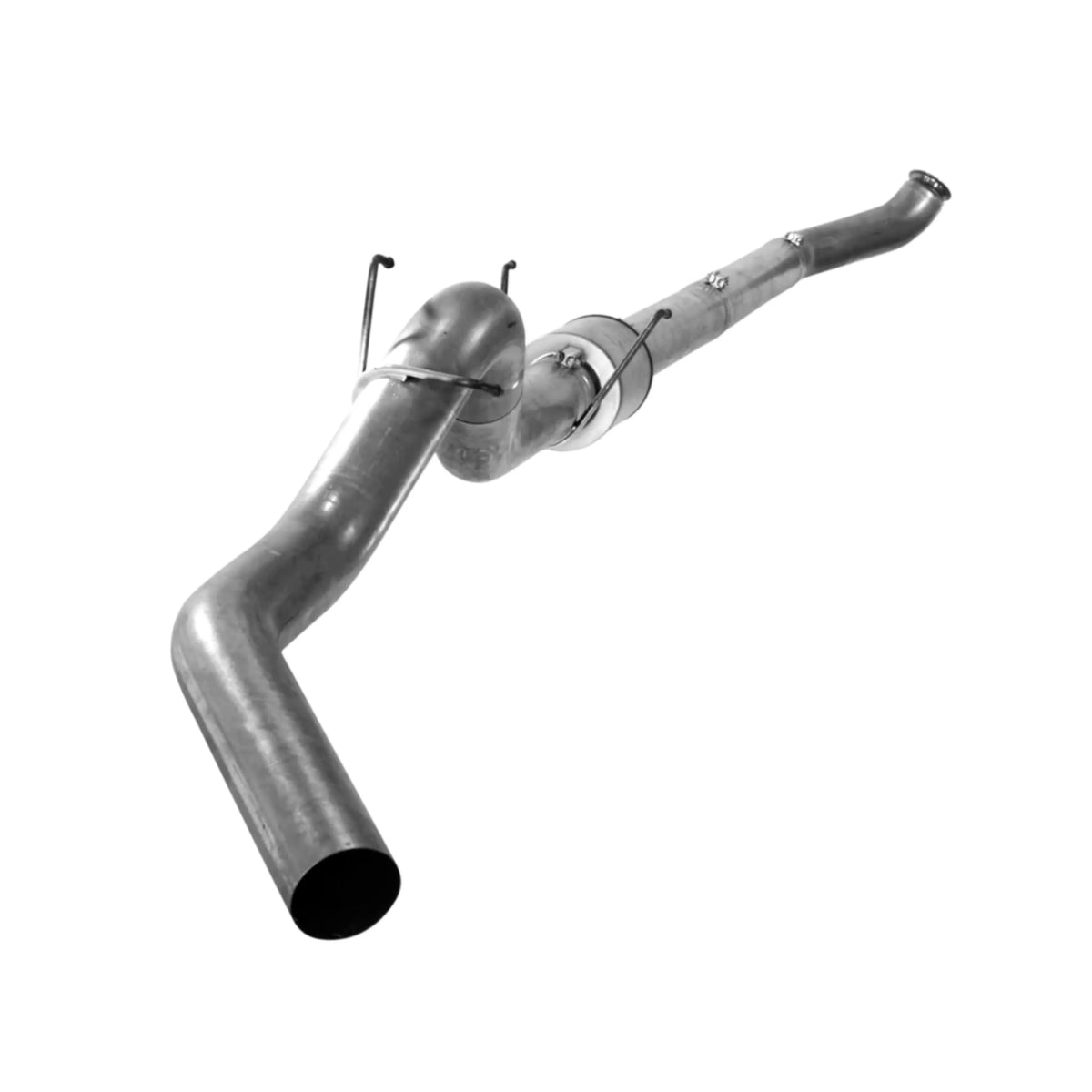 Aluminized 5 inch exhaust system with muffler for Ram cab and chassis