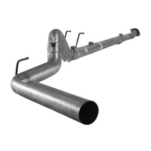 Aluminized 4 inch cab and chassis exhaust system without muffler