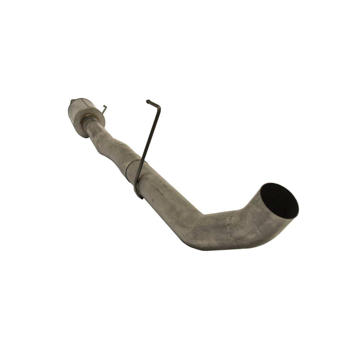 Aluminized DPF race pipe with muffler and hanger for Ram cab and chassis
