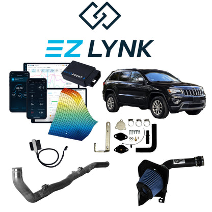 2014-2018 JEEP ECO DIESEL EZLYNK 3.0 TUNER ALL-IN-ONE CUSTOMIZABLE KIT BUNDLE.