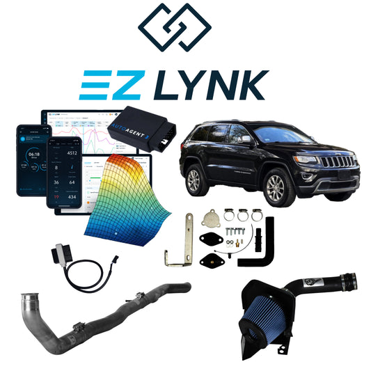 2014-2018 JEEP ECO DIESEL EZLYNK 3.0 TUNER ALL-IN-ONE CUSTOMIZABLE KIT BUNDLE.