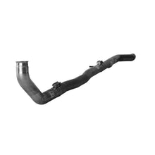 Jeep EcoDiesel race pipe with flanged inlet and clamps
