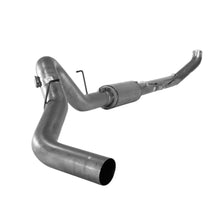 Aluminized 5 inch turbo-back exhaust system with muffler for Ram Cummins