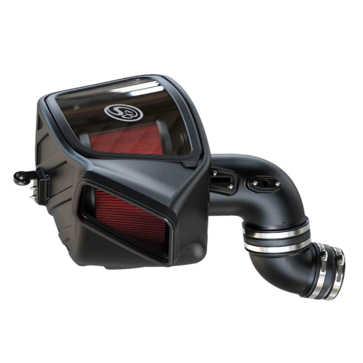 S&B cold air intake for 2019-2022 Ram with red filter and black airbox
