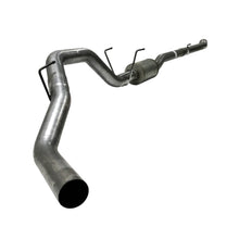 Aluminized 4 inch turbo-back exhaust system with muffler for Ram Cummins