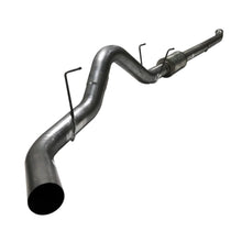 Aluminized 5 inch turbo-back exhaust system with muffler for Ram Cummins