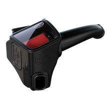 S&B cold air intake with red filter and black enclosed airbox