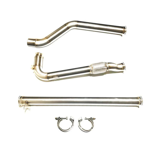 DEF/DPF RACE PIPE SYSTEM 2020-2023 JEEP WRANGLER 3.0L ECO DIESEL.