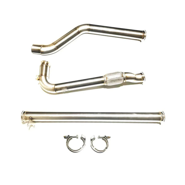 DEF/DPF RACE PIPE SYSTEM 2020-2023 JEEP WRANGLER 3.0L ECO DIESEL.