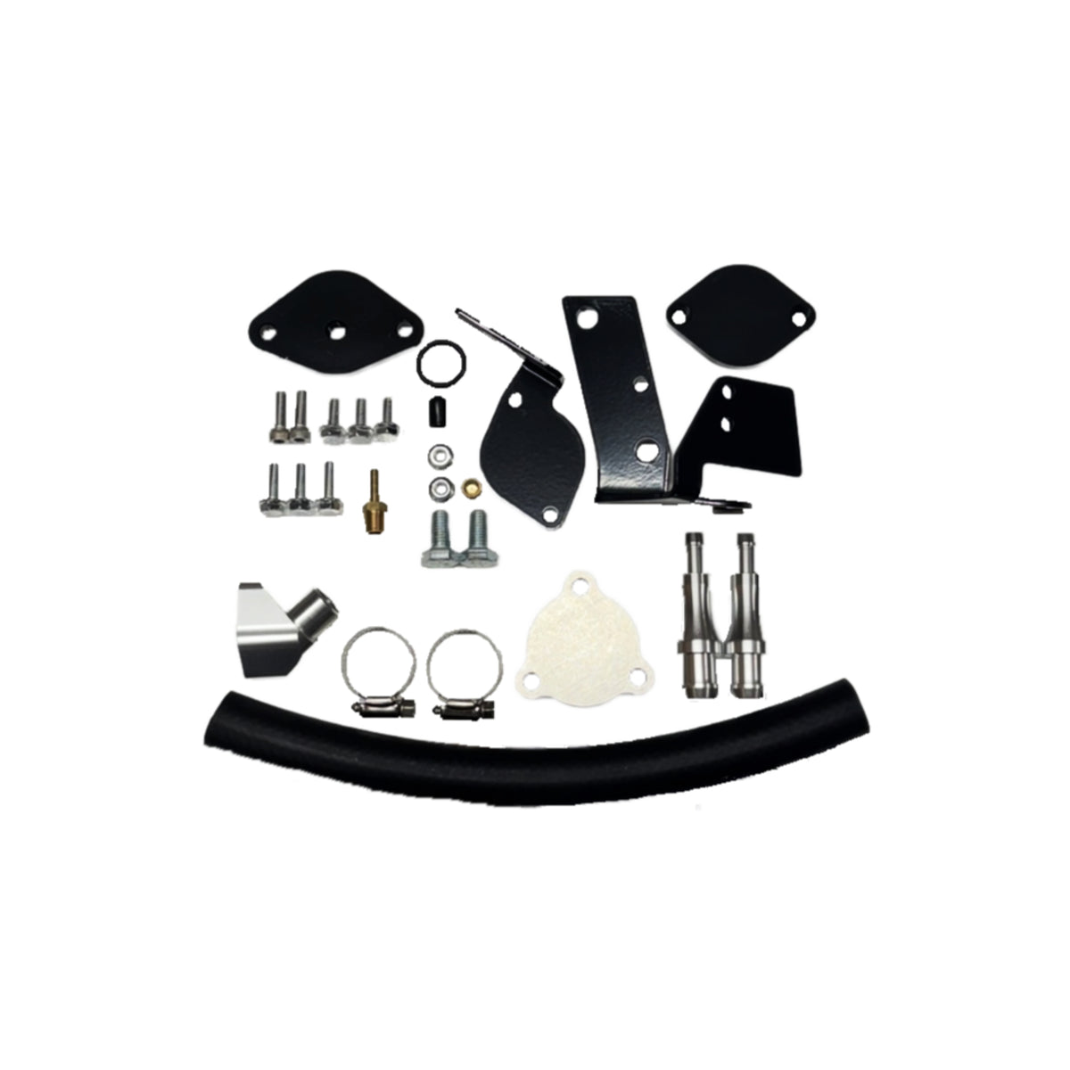 Ram 3.0L EcoDiesel EGR kit with block plates, brackets and hose
