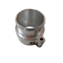 3.0 LM2 / LZ0 Duramax Throttle Valve Delete Kit: billet aluminum throttle valve delete adapter with mounting tab