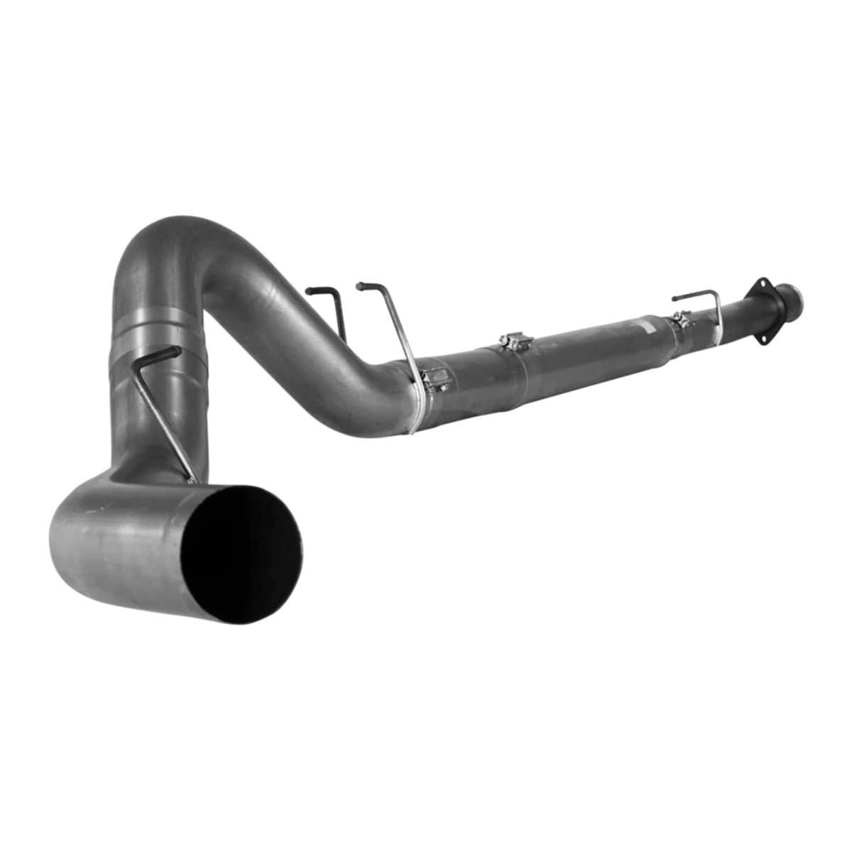 Aluminized 5 inch exhaust system without muffler, with hangers