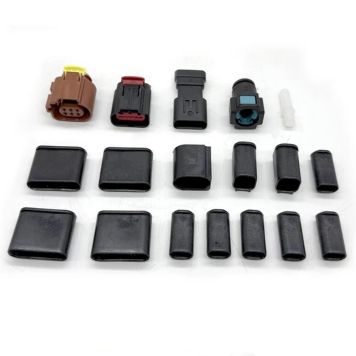 2016–2022 Colorado Canyon 2.8 Harness Plug Kit: colorado and Canyon harness plug kit with brown, red and black connectors