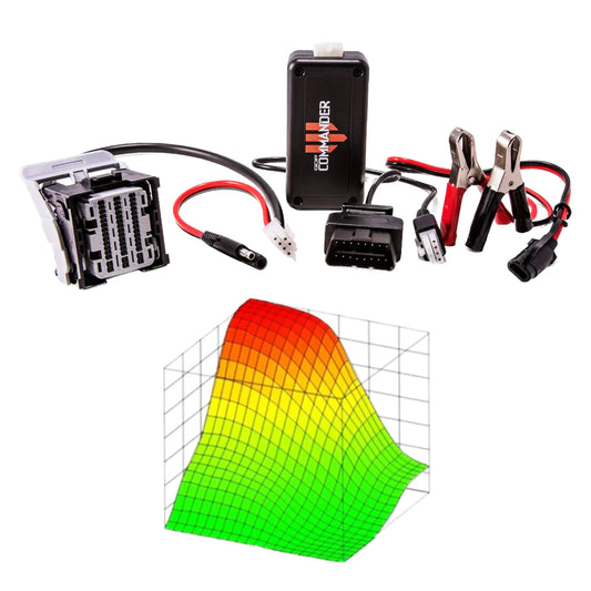 2021 F-150 3.0L FORD POWERSTROKE COMMANDER TUNER ALL-IN-ONE CUSTOMIZABLE KIT BUNDLE.
