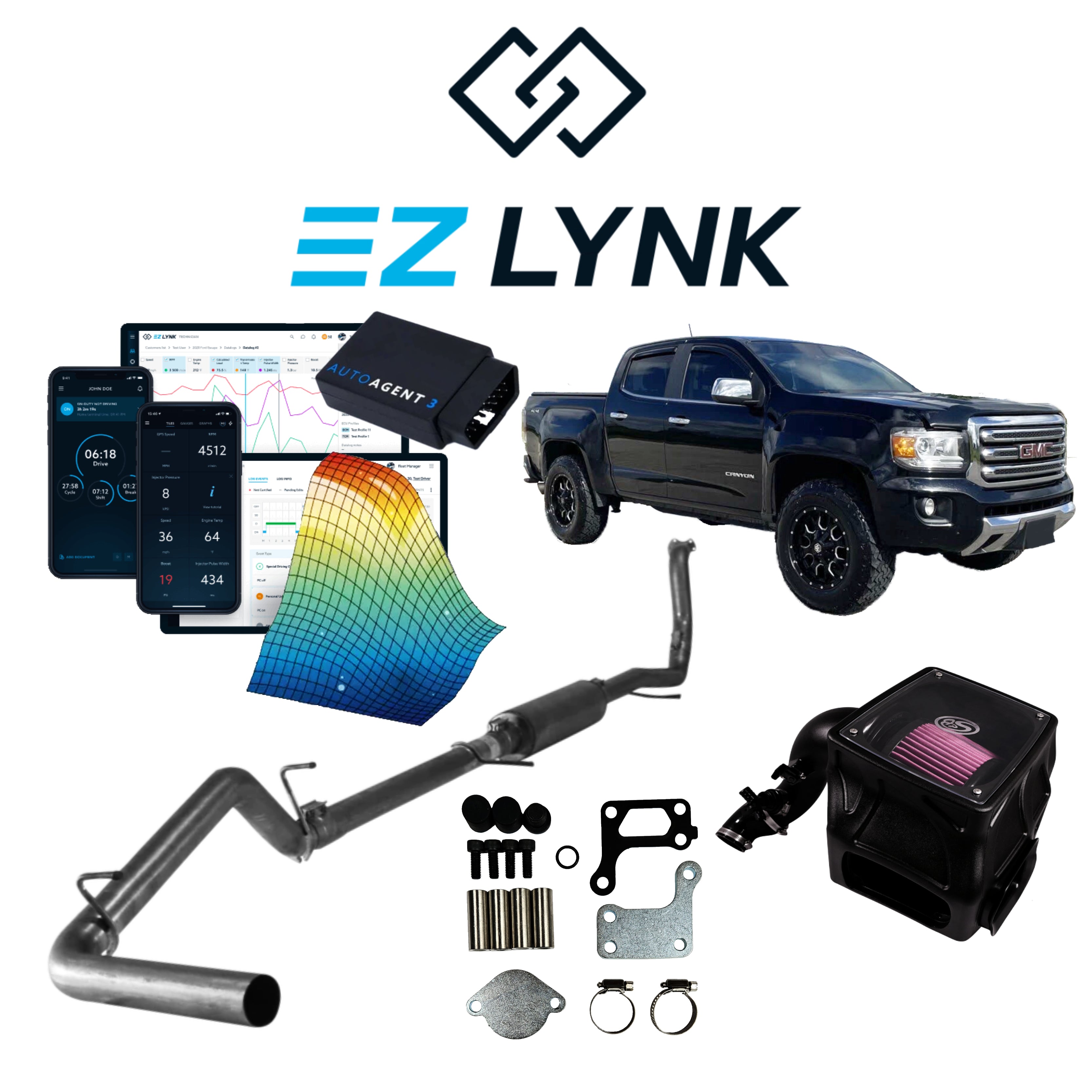 DIESELR 3.0L GM Duramax LM2 E46 All in one kit w/ EZ Lynk (2019-2022) main image 0