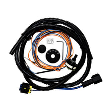 Five-position switch wiring harness with knob, dial plate and Allen key