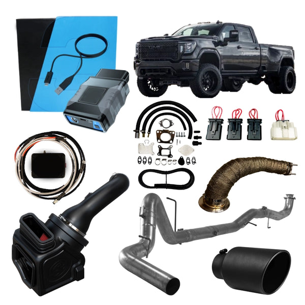 2017 - 2023 6.6L L5P AND L5D CHEVY GMC DURAMAX ALL-IN-ONE CUSTOMIZABLE KIT BUNDLE.