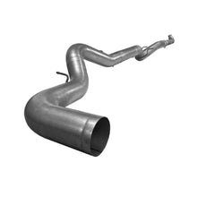 Aluminized 5 inch turbo-back exhaust system without muffler for Duramax