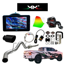 2006–2021 Cummins MM3 Pro Delete Kit Bundle: ram Cummins truck with MM3 tuner, intake, EGR kit, exhaust and tip