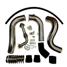 Nissan Titan XD EGR delete kit with polished intake tubes, couplers and hardware