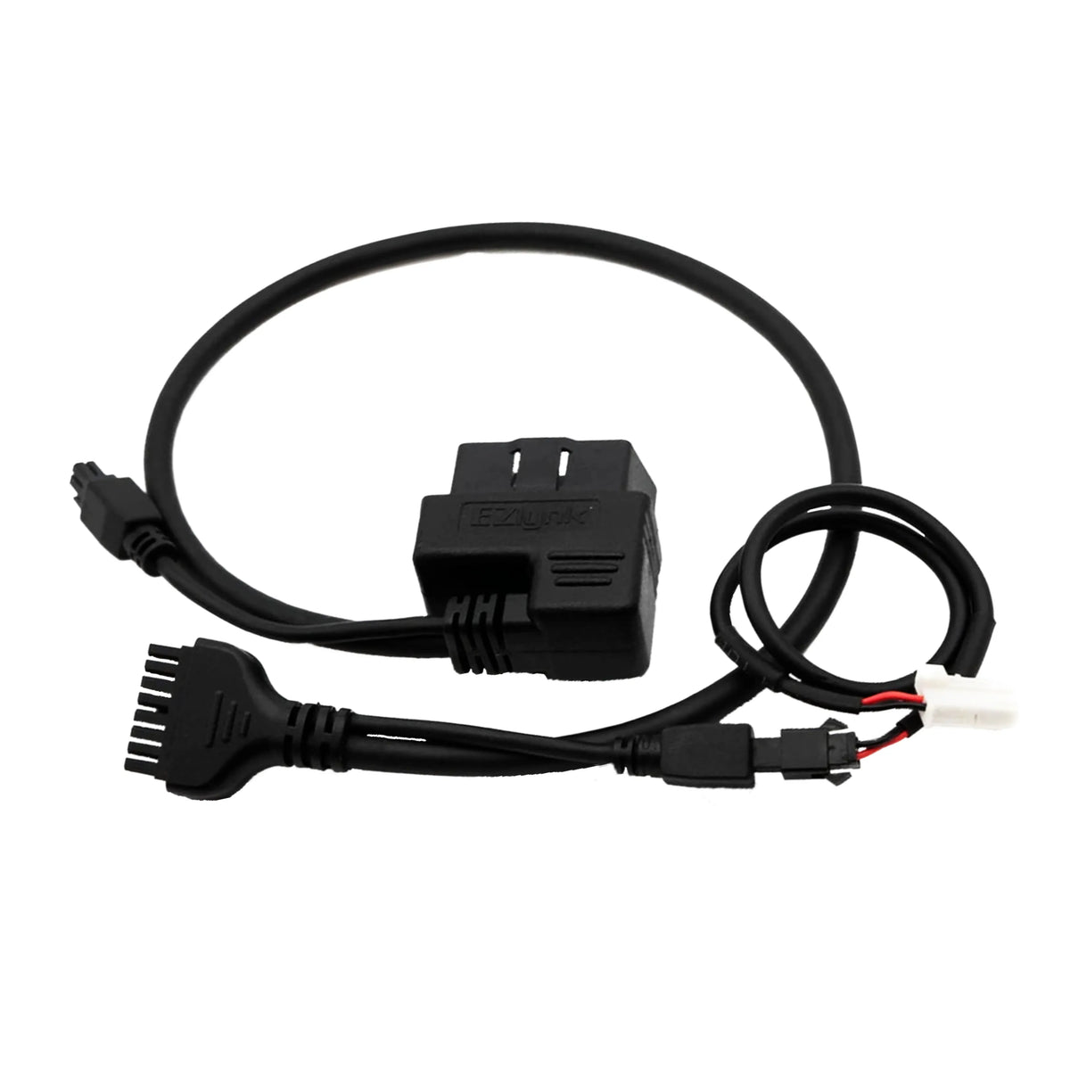 EZ Lynk OBD unlock cable harness with multiple connectors