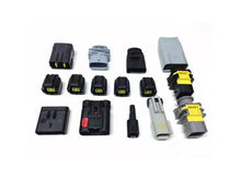 2013–2024 6.7 Cummins Harness Plug Kit: assorted black and gray harness plug connectors for Ram Cummins
